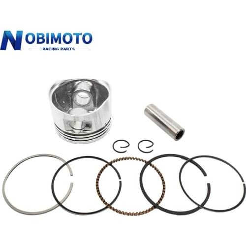 Piston Assembly for 110cc Dirt Bikes Go Karts ATV52.4mm Piston 13mm Pin Set SUIT for ALL Chinese 125CC AIR COOL HH-120