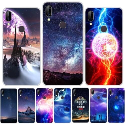 Silicone Case For Lenovo S5 Pro K10 Note Case Planet Soft TPU Back Cover For Lenovo Z5S Z6 Lite K5 Pro Case Z 5S Phone Cases
