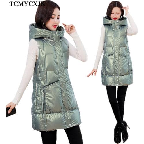 Tcmycxjk Women's Hooded Vests