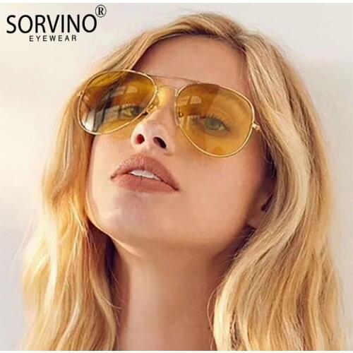 Vintage Y10 Pilot Double Bridge Sunglasses Women Men 2021 New Frameless Fashion Korean Round Face Big Face UV400 Protection