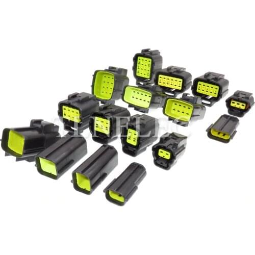 1/2/3/4/6/8/10/12/16 Pin Way Male Female Waterproof Sealed Auto Eletrical Wire Oxygen Sensor Connector Plug Denso Series