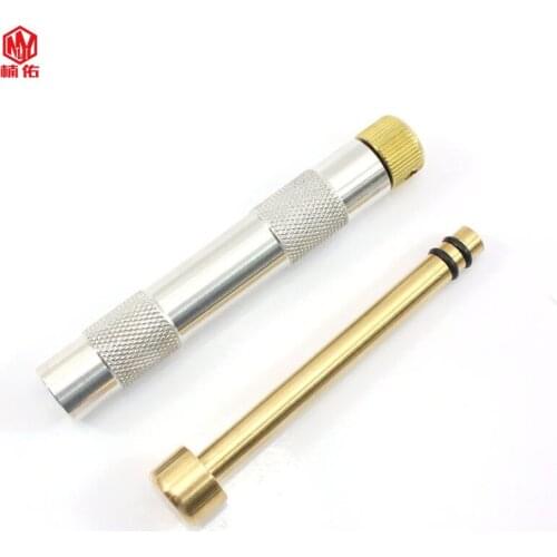 1PC Outdoor EDC Tool Survival Ignition Tube Piston Fire Fetcher Portable Air Compression Fume Fetching Tube