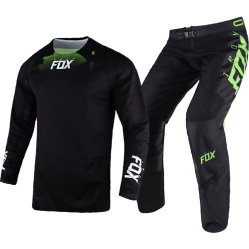 2021 Flexair Machs Motocross Racing Adult Gear Combo 360 Pro Circuit MX ATV SX Off-Road Dirt Bike 360 Jersey Pants Set