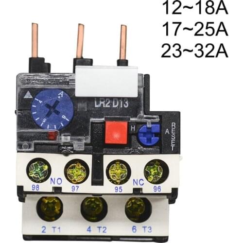 3P JR28-25 LR2 D13 18A 24A 32A 1NO 1NC Electric Protection Thermal Overload Relay
