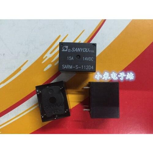 SARM-S-112D4 5foot 15A 14VDC JQC-3FF M-012-1ZS