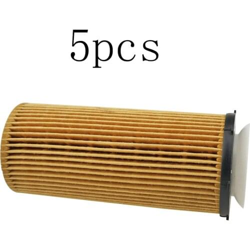 5pcs Car Oil Filter 11 42 7 808 443 FIT FOR BMW 3 5 7 325d 330d 525d 530d 535d 730d 740d 30d 40d