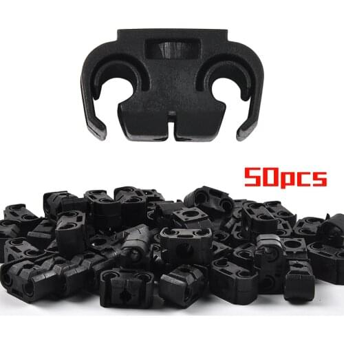 Partsworld 50PCS Brake Line Holder Brake Line Clips for All 4.75 mm Brake Hose OEM:811611797