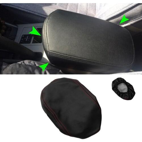 For Toyota RAV4 2006 2007 2008 2009 2010 2011 2012 Microfiber Leather Car Center Control Armrest Box Pad Cover Trim