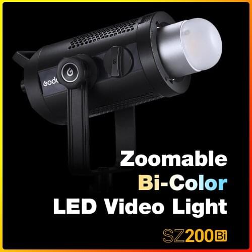 Godox SZ200Bi SZ200 Bi Bi-Color LED Video Light 2500-6500K 150W for youtube live photography studio PK Aputure