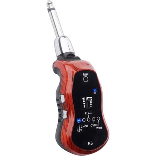 Guitar Headphone Amp 5 Sound Effects Modes Plastic Multi-function Bluetooth Amplifier for Electric Guitar Headphone Amplifier