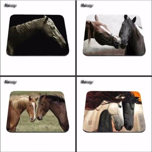 250x290x2mm 180X220X2mm Splendid Horse Customized Mouse Pad Computer Notebook Laptop Equipment Decor and Gaming Mouse Mat