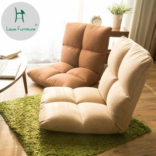 Louis Fashion Bean Bag Sofas Creative Folding Lazy Tattoo Single Modern Minimalist Bedroom Balcony