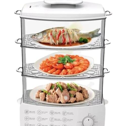 Electric steamer multifunctional household automatic power-off large capacity steamer steamer