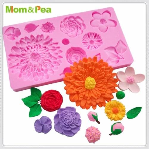MPA1796 Flowers Silicone Mold Gum Paste Chocolate Ornamental Fondant Mould Cake Decoration Tools