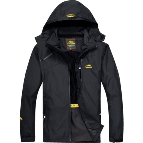 Mens Outdoor Hiking Jacket Men Spring Sports Rain Coat Climbing Trekking Windbreaker Fishing Waterproof Jackets