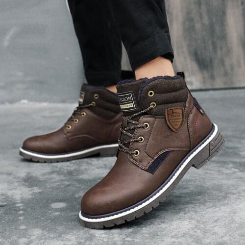 Sneakers mens shoe Casual Men sports man vintage casual dress leather Hot invierno sneaker tenis hot black Walk footwear winter