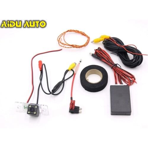 RCD330 187A 187B PLUS AV REAR VIEW CAMERA For VW Polo Golf MK5 Jetta MK5 Passat B6
