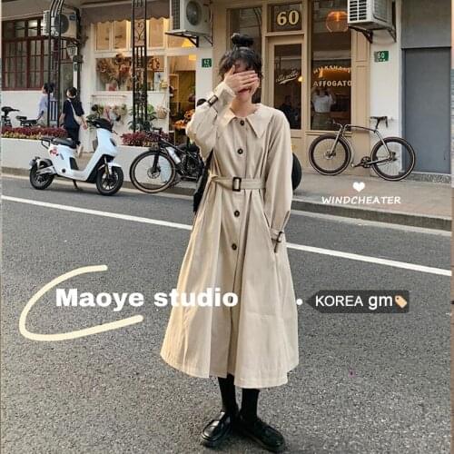 WHOHOLL Women's Trench Coats