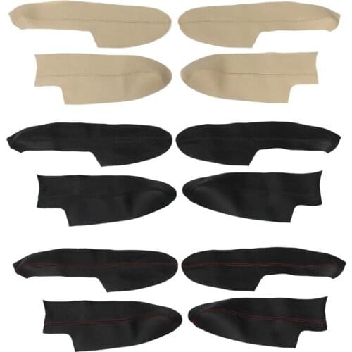 Door Armrest Protection Cover Surface Side Armrest Panel Cover for Nissan Qashqai J11 2016 2017 2018