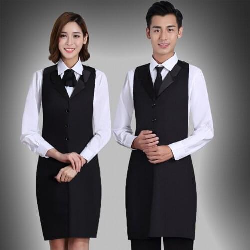 Hotel female Apron Hotel Female cap Coffee cake cake bakery restaurant waiter apron
