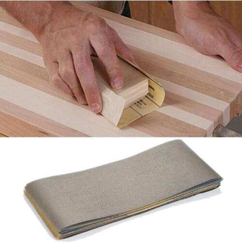 12/24/36/42Pcs Sandpapers Grits 120-3000 Dry Wood Wet Surface Sandpaper Sanding Furniture Polishing Sand Paper Abrasive Tools