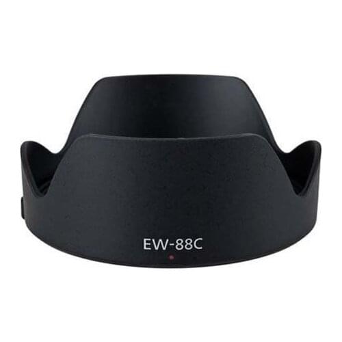 2pcs EW-88C Lens Hood for Canon EF 24-70mm f/2.8L II USM 82mm Filter Thread E&S ES88
