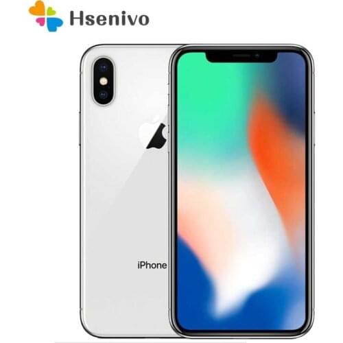 Apple iPhone X Used (95% New)-Original Unlocked Dual Core IOS Mobile Phone 5.8" 3GB RAM 64 256 GB ROM WIFI GPS 2160p Cellphone