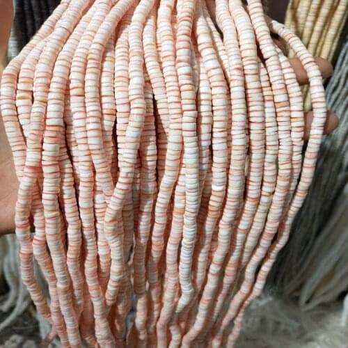 Natural shell Beaded irregular shape craft shell beads For jewelry making DIY Bracelet necklace accessories Size 5mm