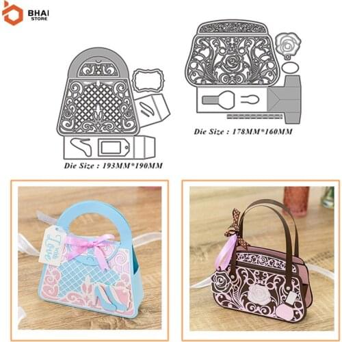 Carbon Steel Metal Cutting Die Ladies Handbag Suitable for Decorative Scrapbook Album Festival Card Making 2021