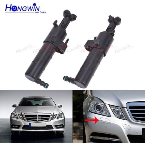 Headlight Headlamp Washer Nozzel Jet Cap For Mercedes Benz E-Class W212 E200 E260 E300 E350 ES400 ES500 2009 2010 2011 2012 2013