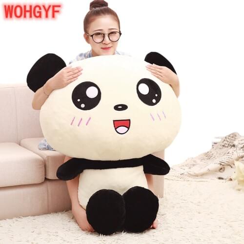 Cute Baby Big Giant Panda Bear Plush Stuffed Animal Doll Animals Toy Pillow Cartoon Kawaii Dolls Girls Gifts