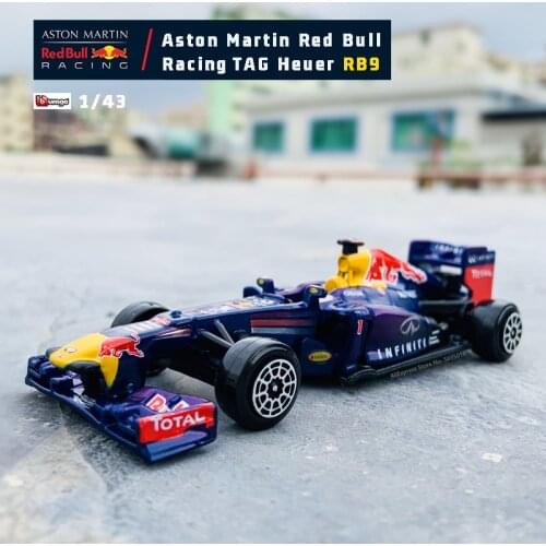 Bburago 1:43 Ferrari Red Bull Racing Mercedes Benz RB9 Formula One Die Cast Alloy Car Model SF90 SF71 SF70 W10 RB15 RB14