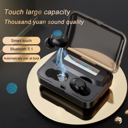 N26 Headphones TWS Bluetooth 5.0 Earphones Touch Headset HiFI Stereo Earbuds Wireless for sport with Charging Box