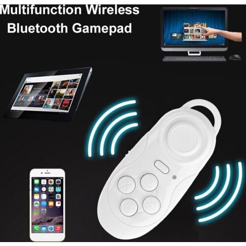 Rechargeable VR Remote Controller Gamepad BT Control VR Vidoe Game Selfie Flip E-Book PPT Mouse for VR Headest PC Mobile Phone