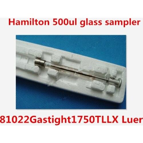 For Hamilton 500ul Glass Sampler 81022 Gastight 1750TLLX Ruhr Luer Syringe Probe Needle Puncture Pierces Gasoline