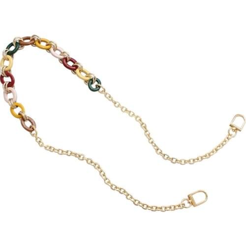 DIY Ackley Bag with Non-resin Fashion Womens Bag Hand Strap One Shoulder Slanted Backpack