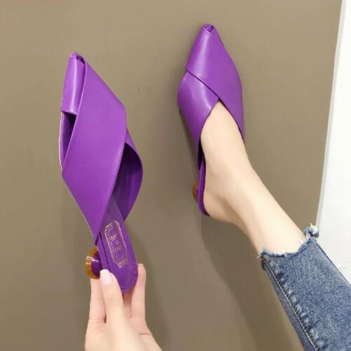 Women Fashion Soft & Comfortable Slip on Flat Shoes Lady Casual Green Summer Loafers Female Pointed Toe Pu Leather Shoes G5040