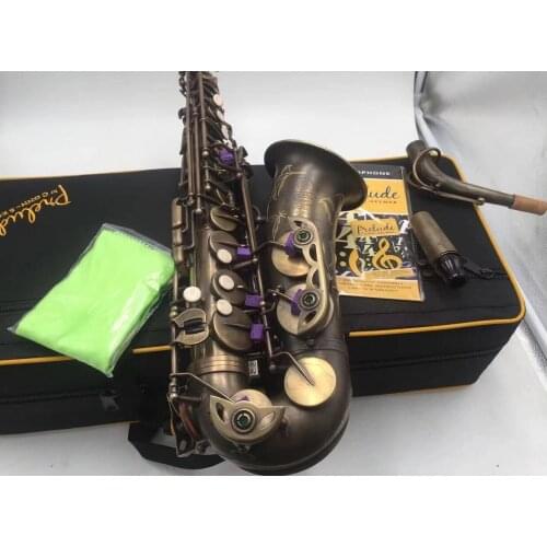 Vintage Mark VI Saxophone Model Antique Copper E Flat Alto Saxophone Eb Sax with Case Accessories