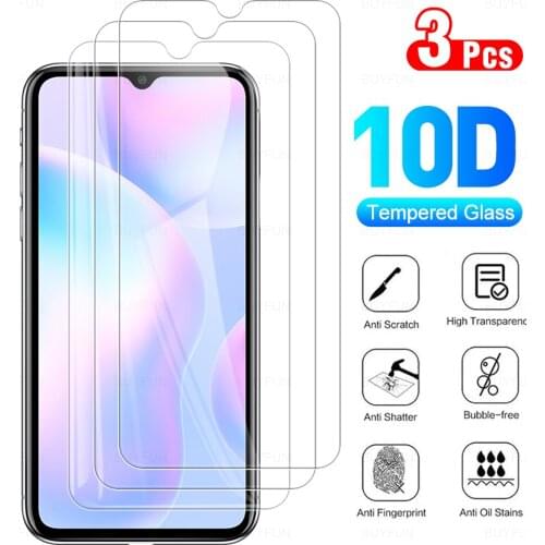 3pcs readmi 9a case Tempered Glasses hd Anti-scratch Protective Phone Film For Xiaomi Redmi 9a 9 a screen Protectors Glass