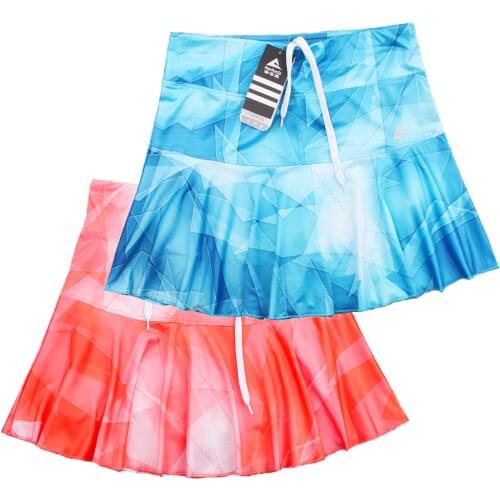 Women Tennis skirt Built-in shorts Girls Yoga High Elastic Waist irregular Skinny Stretch Skirt Sport Short Female Tennis Skort