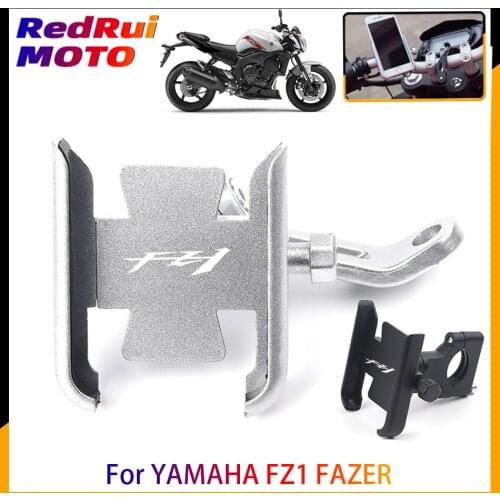 For YAMAHA FZ1 FZ-1 FZ 1 FAZER Universal Motorcycle Accessories handlebar Mobile Phone Holder GPS stand bracket