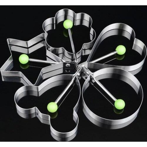 Home kitchen tool mutfak aletleri kichen accessories Stainless Steel Fried Egg Shaper Pancake Mould Mold Kitchen Cooking Tools