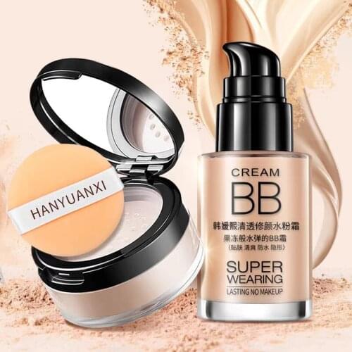 Double Moisturizing Keep Youthful Blends Perfectly Base Water Foundation CC Cream BB Cream Korean Liquid foundation