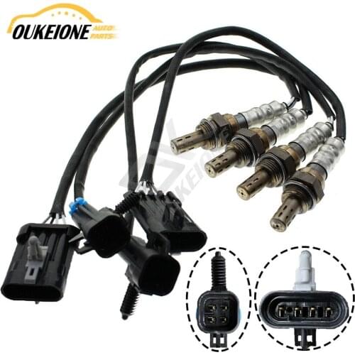 O2 Oxygen Sensor Upstream Downstream for 1999 2000 2001 2002 Chevrolet Silverado Tahoe GMC Sierra 1500 Lambda 234-4018 234-4012