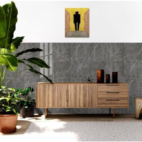 Creative marble stickers waterproof and thickened kitchen oil-proof PVC wallpaper bathroom toilet non-slip stickers