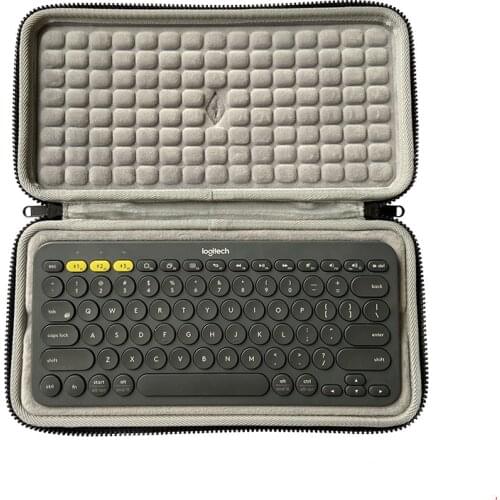 Fashion Protective Hard Shell Bag for Logitech K380 K480 K580 K780 Wireless Bluetooth Keyboard Storage Box