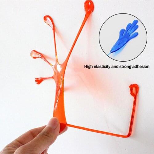 Nostalgic Toy Interesting 23~87cm Elastic Stretch Sticky Palm Large Climbing Wall Palm Whole Person Toy Good Gift For Children