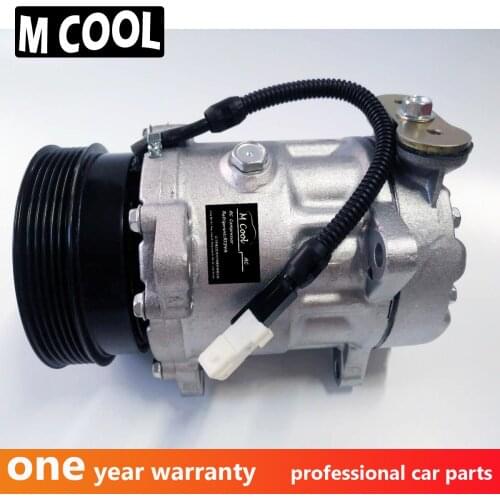New A/C Compressor For Citroen C5 C8 3.0 2.0i For Peugeot 406 607 1.8 Compressor AC 6453AX 6453GP 6453Z4 9630014080 7700861150B