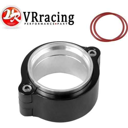 VR- Exhaust V-band Clamp w Flange System Assenbly Anodized Clamp For 3.0" OD Turbo Dump Pipe VR-VCE03