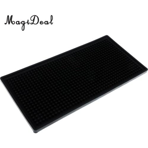 Rubber Beer Bar Service Spill Mat Water Proof PVC Mat Kitchen Tools